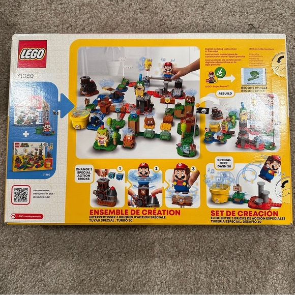 NEW LEGO Super Mario Master Your Adventure Maker Set 71380 Retired - Picture 2 of 2